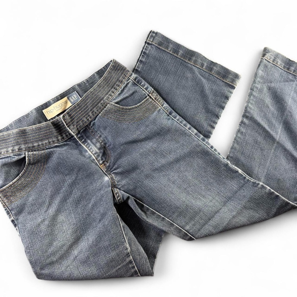 Gap Hip Hugger Denim Low Rise Flare Jeans
